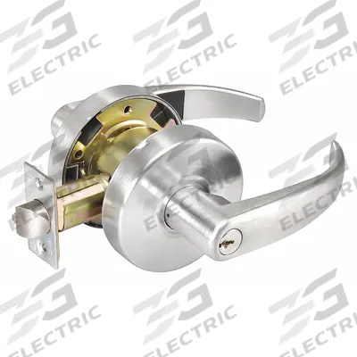ASSA ABLOY ACCENTRA Door Lockset: Classroom Lever Locksets, Chrome, ADA Compliant