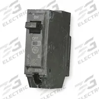 GE Miniature Circuit Breaker: THQL, 15 A, 120/240V AC, Single Phase, 10kA at 120/240V AC, 1 Poles (MPN THQL1115HM). Key specifications — Amps: 15 A; AC Voltage Rating: 120/240V AC; Phase: Single; Max. AIR Rating: 10kA at 120/240V AC; For Use With: Power Mark Gold Load Centers and AQ Lighting Panels.