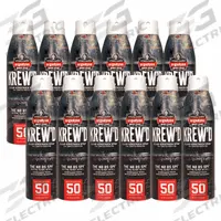 KREWD BY ERGODYNE Sunscreen: 50 SPF, Spray, 5.5 oz, 12 PK (MPN 6353-12PK). Key specifications — Unitized: Bulk; Manufacturer Part Number: 6353-12PK; Format: Spray; Purpose: Sunscreen; Brand: KREWD BY ERGODYNE; Formula Features: Hypoallergenic; Unit Package Type: Spray Bottle.