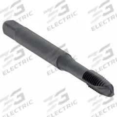 WIDIA GTD Spiral Point Tap: M4x0.7 Metric, D4, 2 Flute, Plug Chamfer, Black Oxide Cobalt (MPN 5362691)