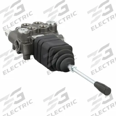 CHIEF Hydraulic Directional Valve: Four-Way / Three Positions, Tandem Center - Manual Spool Monoblock Valves
