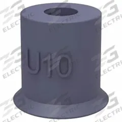 PIAB Vacuum Pad: w/o Adapter, 10.92 mm Pad Dia, Food Grade Silicone Rubber, Clear, 16.51 mm Pad Ht (MPN U10.21). Key specifications — attr1019136: U10.21; attr1019138: PIAB; attr1019139: 50A.