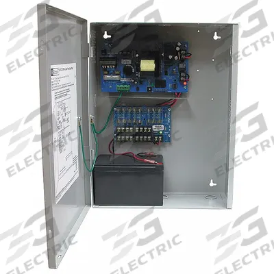 ALTRONIX Power Supply 8 Fuse 12VDC @ 10A: Power Supply - Power Supply Boards with Enclosures