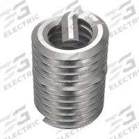HELI-COIL Helical Insert: Tanged Tang Style, Screw-Locking, M4-0.70 Thread Size, Plain, 1,000 PK (MPN 4184-4CN080S). Key specifications — Material Grade/Class: 18-8; Thread Direction: Right Hand; STI Tap Size: M4-0.70; Compatible Material: Metal; System of Measurement: Metric; Brand: HELI-COIL; Drill Bit Size: 4.2mm; Tensile Strength: 200,000 to 250,000 psi.