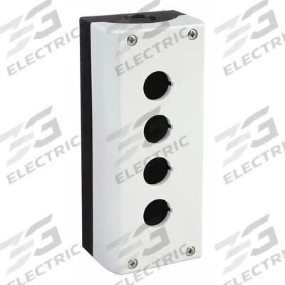 EATON Push Button Enclosure: 22mm, 4 Holes, Non-Metallic - Enclosures for 22mm Operators