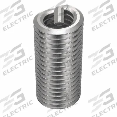 HELI-COIL Helical Insert: Tanged Tang Style, Free-Running, M5-0.80 Thread Size, Plain - Free-Running Tanged Helical Inserts