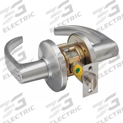 BEST Door Lockset: Classroom Lever Locksets, Chrome, ADA Compliant