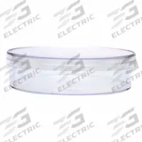 Petri Dish: 99.82 mm Dia, 24.89 mm Overall Ht, No Surface Treatment, Polystyrene, Sterile, Clear (MPN 322791). Key specifications — Includes: No Rim; Material: Polystyrene; Brand: QORPAK; Surface Type: No Surface Treatment.