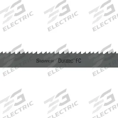 STARRETT Band Saw Blade: Carbon Steel, Duratec(TM) FC, Ferrous Metal/Sheet Metal - General Purpose Metal Cutting Blades