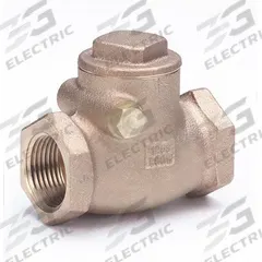 MILWAUKEE VALVE Swing Check Valve: Swing, Inline Valve Body, 1/4 in Pipe Size, FNPT x FNPT, Bronze (MPN 509-1/4). Key specifications — Brand: MILWAUKEE VALVE.