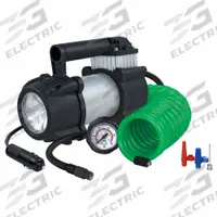 SLIME Heavy-Duty 12-Volt Tire Inflator: 150 psi Max Air Pressure, 0 psi Min Air Pressure, 12 V Volt (MPN 40031). Key specifications — Includes: Multi-Purpose Air Adapters; Housing Material: Metal; Brand: SLIME.