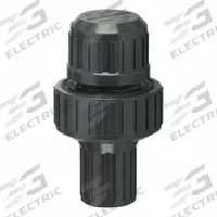PLAST-O-MATIC Vacuum Breaker: FNPT, 1 in Pipe Size, Unfinished, Polypropylene, 36°F – 180°F, Female (MPN VBM100V-PP). Key specifications — attr1058597: PLAST-O-MATIC; attr1096789: No.