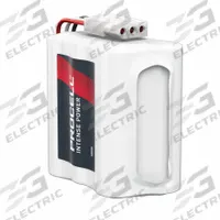 DURACELL PROCELL AA Disposable Battery Pack: 9V DC, 3,112 mAh Capacity, 2.25 in Ht, 2.25 in Wd (MPN PXBP-STYLE-ILCO). Key specifications — Battery Cross-Reference: 884950, HTL-2, PMI7000, UNICAN; Fits Model: 01070, 502238, 50225, 700; Voltage - Batteries: 9V DC; Brand: DURACELL PROCELL.