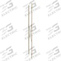 TENNSCO Shelving Post: 144 in Overall Ht, Steel, 16 ga, Tan (MPN UPA-144). Key specifications — Brand: TENNSCO; Color: Tan; Includes: Brace.