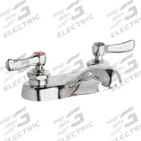CHICAGO FAUCETS Low Arc Bathroom Faucet: 802, Cast Brass, Polished Chrome Finish, 1 gpm Flow Rate (MPN 802-E74ABCP). Key specifications — Includes: Mounting Hardware; Brand: CHICAGO FAUCETS; Series: 802.