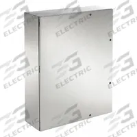 HOFFMAN Enclosure: 304 Stainless Steel, 36 in x 36 in x 12 in, NEMA 12/3R/4/4X, Solid Cover, Hinged (MPN CSD363612SSR). Key specifications — Brand: HOFFMAN; Closure Method: 1/4-Turn Latch; Enclosure Material: 304 Stainless Steel; Knockouts: Not Included.