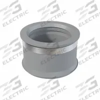 FERNCO Flexible Pipe Straight: PVC, For 4 in Pipe, Clay/Concrete/PVC, 3 35/64 in Overall Lg (MPN QS-4S40). Key specifications — For Location: Below Ground; For Pipe Material: Concrete; Brand: FERNCO; Clamp Material: Stainless Steel; Pipe Fitting Material: PVC.
