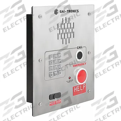 HUBBELL GAI-TRONICS Telephone: Flush Mount, Emergency and Public Access Phones, Speakerphone - Emergency and Public Access Speakerphones