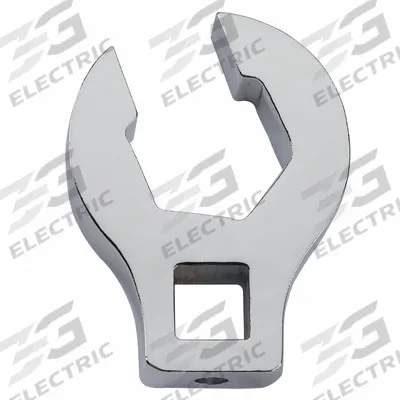 PROTO Crowfoot Socket Wrench: Alloy Steel, Chrome, 3/8 in Drive Size, 9/16 in Head Size - SAE Flare Nut Crowfoot Wrenches