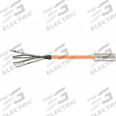 READYCABLE Servo Cable: Basic Cable, 70 ft Lg, For Allen-Bradley, Similar To 2090-CSBM1DG-18AF, PUR (MPN MAT9851746-70). Key specifications — Cable Jacket Color: Orange; Conductor Configuration: (4xAWG17 (1.0))+(2xAWG18 (0.75))+(1PRxAWG22 (0.34)); Brand: READYCABLE; Cable Jacket Material: PUR.