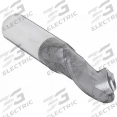 APPROVED VENDOR Ball End Mill: Carbide, AlTiN Coated, 2 Flute, 11 mm Mill Dia, 25 mm LOC, 76 mm OAL (MPN 221-001510B)
