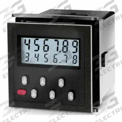 TRUMETER Preset Counter: Front Panel Mounting, High Contrast, UL, LCD, 500 Counts/Second, Black (MPN KAT-SPS). Key specifications — Mounting Style: Panel; Output Rating: 2 A @ 30VDC (Relay); Standards: UL; Display Features: High Contrast; Brand: TRUMETER; Manufacturer Part Number: KAT-SPS.