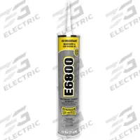 ECLECTIC Construction Adhesive: E6800, 10.2 fl oz, Cartridge, Clear, 480 g/L VOC Content Wt (MPN 801611). Key specifications — Adhesive Color: Clear.