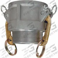 Cam and Groove Coupling: 5 in Coupling Size, 5 in Hose Fitting Size, 5 in -8 Thread Size, Nitrile (MPN G500-B-AL). Key specifications — Thread Size: 5 in -8; Fitting Type: MNPT; Gasket Material: Nitrile; Brand: DIXON VALVE & COUPLING.
