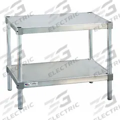 NEW AGE INDUSTRIAL Fixed Height Work Table: Fixed Ht, Aluminum, 42 in x 15 in, Aluminum (MPN 21542ES36P). Key specifications — Brand: NEW AGE INDUSTRIAL; Unit Type: Not Expandable or Modular.