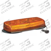 ECCO Mini Light Bar: Mini Light Bar Vehicle Light Bar Size, LED, SAE J845 Class 1, Mini Light Bar (MPN 5585A-VM). Key specifications — Electrical Connection: Plug; Series: 5585 Reflex Series; Brand: ECCO; Number of Flash Patterns: 18; Mount Type: Suction; Light SAE Class Rating: SAE Class 1.