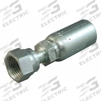 WEATHERHEAD Hydraulic Crimp Fitting: Steel x Steel, Straight, -12 For Hose Dash Size, ORS x Crimp (MPN 12E-S72). Key specifications — Fitting Gender: Female x Genderless; Fitting Connection Type: ORS x Crimp; For Hose Dash Size: -12; Thread Size: 1-3/16"-12; Brand: WEATHERHEAD.