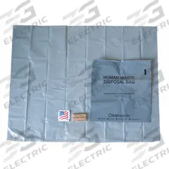 Toilet Kit: Gelling Agent/Hand Wipe/Toilet Paper/Waste Bag, 12 in Overall Lg, 5 in Overall Wd, 12 PK (MPN D019W12). Key specifications — Includes: Waste Bag; Brand: CLEANWASTE; Product Type: Toilet Kit.