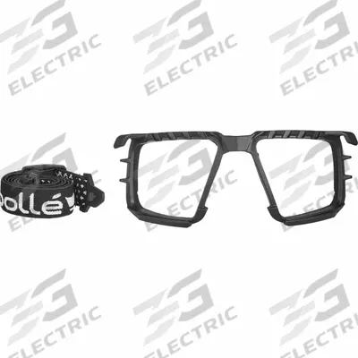BOLLE SAFETY Safety Glasses: Soft Bag, Snap-On Attachment Type - Gaskets for Bollé Safety Glasses