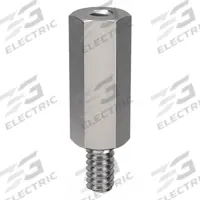 Standoff: Male x Female, #6-32 Thread Sz, 1 1/4 in Lg, Hex, Stainless Steel, Plain, 10 PK (MPN 4546-440-SS). Key specifications — Brand: APPROVED VENDOR.