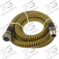 Suction and Discharge Hose: 1 1/2 in Hose Inside Dia., 26 psi, Black/Yellow, 50 ft Hose Lg (MPN SH150-50CE). Key specifications — Temp. Range: -40° to 140°F; Hose Color: Black; Brand: APPROVED VENDOR.