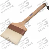 SPARTA Basting Brush: Boar Bristle, 4 in Bristle Wd, 16 1/4 in Overall Lg, Wood Handle, Brown (MPN 4037100). Key specifications — Handle Color: Brown; Handle Material: Wood; Brand: SPARTA.