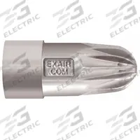 EXAIR Air Gun Nozzle: For 1909SS, Stainless Steel, 1 3/4 in Extension Lg, OSHA Pressure Compliant (MPN 1100SS). Key specifications — attr66384: Wide; attr66393: Stainless Steel; attr66401: Yes.