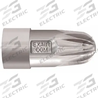EXAIR Air Gun Nozzle: For 1909SS, Stainless Steel, 1 3/4 in Extension Lg - Exair Air Gun Nozzles