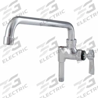 ENCORE Spout: Chrome, 2.2 gpm Flow Rate, 3/8 in Inlet Connection Size - Pre-Rinse Add-On Faucets