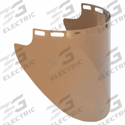 JACKSON SAFETY Face Shield Visor: 20 in Overall Wd, 10 in Overall Ht, 0.08 in Overall Thick - Heat-Resistant Replacement Visors