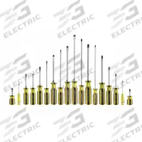STANLEY Magnetized Tip Screwdriver Set: 11-20 Pieces, 18 Pieces, Phillips/Slotted Tip, Cushion Grip (MPN 66-520-A). Key specifications — attr1205274: STANLEY; attr1205269: 3/8 in.