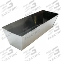 MARSHALLTOWN Drywall Mud Pan: Stainless Steel, 4 5/8 in Overall Wd, 12 in Overall Lg (MPN 812). Key specifications — attr1004956: MARSHALLTOWN.