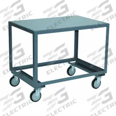 JAMCO Work Table: Fixed Ht, Steel, 48 in x 36 in, 1,400 lb Overall Load Capacity (MPN LV448P500GP). Key specifications — Sub-brand: Jamco; Unit Type: Not Expandable or Modular; For Environment: Work Areas; Assembly: Fully Assembled; Wheel Material: Phenolic; Frame Material Finish: Powder Coated; Mobility: Casters; Height Adjustability: Fixed Height.