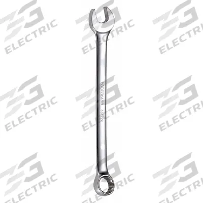 WESTWARD Combination Wrench: Alloy Steel, Chrome, 12 mm Head Size, 6 3/4 in Overall Lg - Metric 12-Point Combination Wrenches