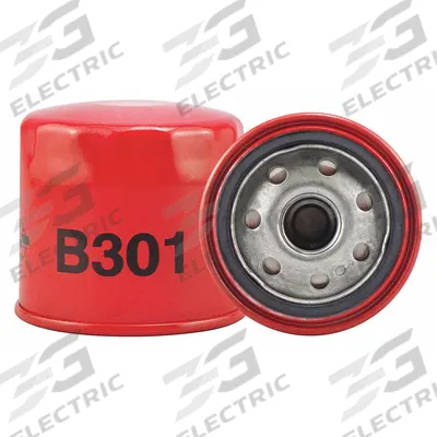 BALDWIN FILTERS Oil Filter: B301, M20-1.50 Thread Size, 2 7/8 in Overall Ht, 3 in Outside Dia - Spin-On Oil Filters