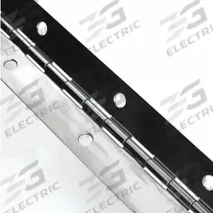 MONROE PMP Piano Hinge: Stainless Steel, 48 in Leaf Ht, 3 in Leaf Wd, Through Hole (MPN CS26030048GA). Key specifications — Material: Stainless Steel.