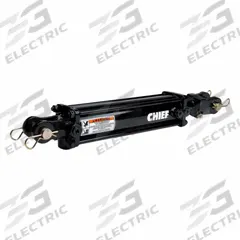 CHIEF Hydraulic Cylinder: 3 in Bore Dia., 8 in Stroke Lg, #8 SAE Port Size, 1 1/4 in Rod Dia. (MPN 216030). Key specifications — attr98892: CHIEF; attr95592: Double Acting; attr1382128: #8 SAE.