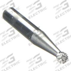 WIDIA Carbide Bur: Ball, SD-7, Double Cut, 3/4" Head, 1/4" Shank (MPN M41340). Key specifications — Trade Number: SD-7; Brand: WIDIA METAL REMOVAL.