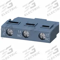 SIEMENS Auxiliary Contact Block (MPN 3RV29011G). Key specifications — Brand: SIEMENS; Compatible with Series: SIRIUS 3RV2 Motor Starter Protectors.