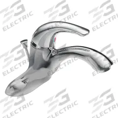 DELTA Low Arc Bathroom Faucet: Delta Commercial, Cast Brass, Chrome Finish, 1.5 gpm Flow Rate, Arc (MPN 22C331). Key specifications — Includes: Rotational Limit Stop; Brand: DELTA; Series: Delta Commercial.